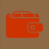 Wallet Icon Design vector