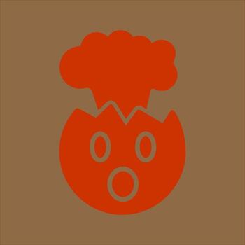 explotando cabeza icono diseño vector