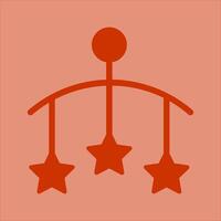 Crib Dreams Icon Design vector
