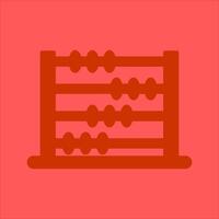 Abacus Icon Design vector