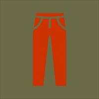 Pants Icon Design vector