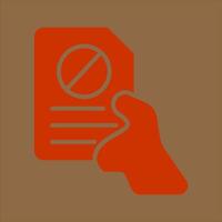 Resignation Icon Design vector