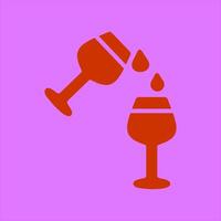 Wine Sip Icon Design vector