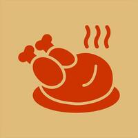 Chicken Icon Design vector