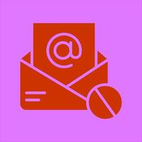 Junk Mail Icon Design vector