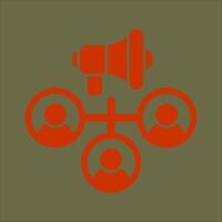 Affiliate Marketing Icon Design vector
