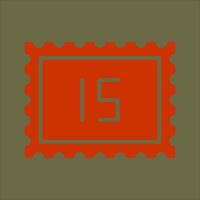 Postage Due Icon Design vector