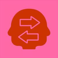 Knowledge Sharing Icon Design vector