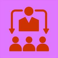 HR Technology Icon Design vector