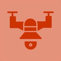 Drone Photography Icon Design vector