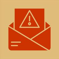 Spam Filter Icon Design vector