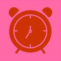 Alarm Clock Icon Design vector