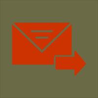 Send Icon Design vector