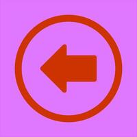 Left Arrow Icon Design vector