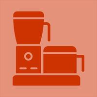 Food Processor Icon Design vector