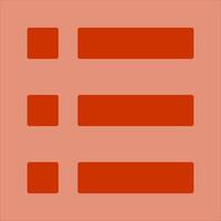 Menu Icon Design vector