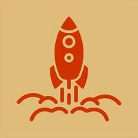 Rocket Icon Design vector