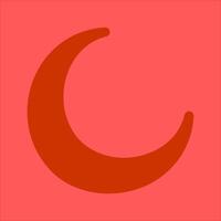 Moon Icon Design vector