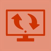 Migrate Icon Design vector