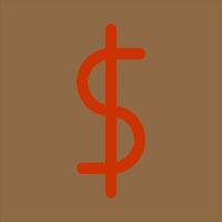 Dollar Icon Design vector