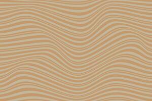 simple abstract brown color wavy distort line pattern the pattern of the lines on a beige background vector