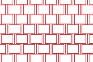 simple abstract red color creative line pattern a red and white brick wall with a white square in the middle vector