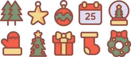 Hand Drawn Symbol Christmas Element vector