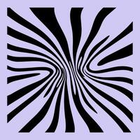 A zebra stripe pattern on a purple background vector