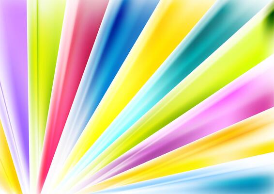 Bright abstract multicolored beams background