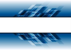 Blue technology background with arrows vector