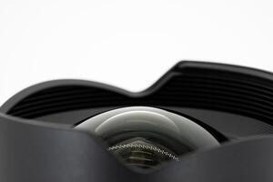 Ultra wide lens, to make items close to the lens look larger than they are, and distant backgrounds appear farther and smaller than they are. photo
