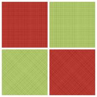 Set of seamless hatch Christmas patterns vector