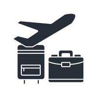 Travel icon. .Editable stroke.linear style sign for use web design,logo.Symbol illustration. vector