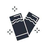 chewing gum icon. .Editable stroke.linear style sign for use web design,logo.Symbol illustration. vector