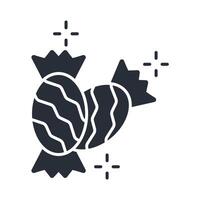 taffy icon. .Editable stroke.linear style sign for use web design,logo.Symbol illustration. vector