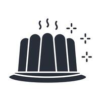 Jelly icon. .Editable stroke.linear style sign for use web design,logo.Symbol illustration. vector