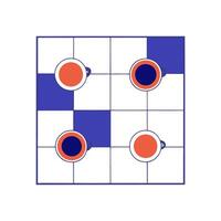 Glossy ceramic tiles with espresso cups and bold shadow contrasts vector