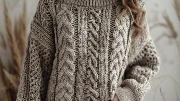 The Essential Guide to Wearing and Caring for Your Favorite Knit Sweater photo