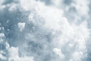 A close up of snow on the ground photo