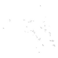 Marshall Islands blank outline map vector