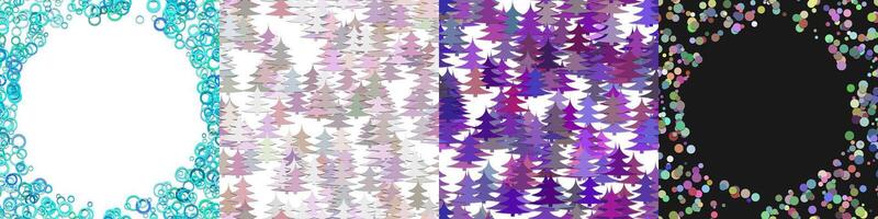 Abstract geometric background collection vector