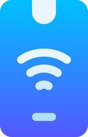 The wifi icon on the app store vector