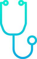 A stethoscope icon on a white background vector