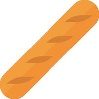 A long bread stick icon on a white background vector
