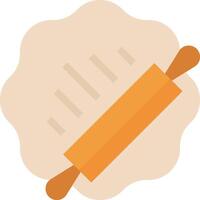A rolling pin icon on a white background vector