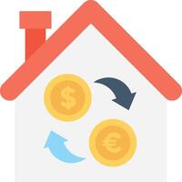 How to buy a house in the us vector