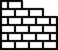 A brick wall with squares on it vector