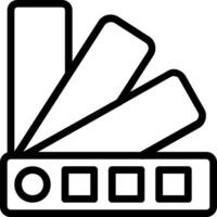 A black and white image of a computer vector