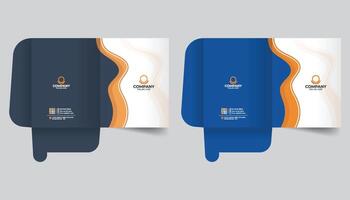 Stylish and creative colorful Report cover template, Abstract and colorful file folder design real estate File Cases. Professional creative Luxury corporate presentation Folders for your business vector