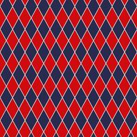 Geometrical abstract seamless pattern design for christmas holidays. Xmas celebration red blue pattern vector